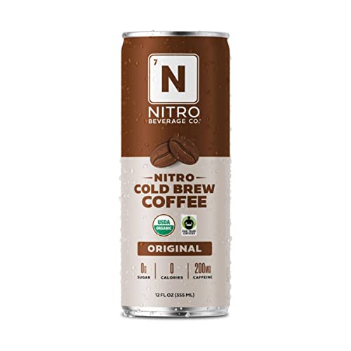 NITRO BEVERAGE CO Organic Nitro Cold Brew Coffee, 12 FZ