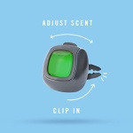 Febreze Car Air Fresheners, Platinum Ice Scent, Odor Fighter for Strong Odor, Car Vent Clips (3 Count) - Image 5