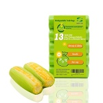 Trash Bags 13 Gallon Tall Kitchen Garbage Bags, Inwaysin Recycle Bags, Biodegradable Trash Bags, 75 Bags, Green - Image 2