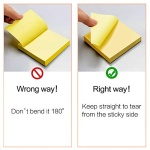 Sticky Notes 3x3 Inches Bulk 28 Pack 2800 Sheets Colored Self-Stick Pads, 100 Sheets/Pad, 4 Bright Colors (Yellow, Green, Pink, Blue) for Office Supplies, School, Home - Image 5