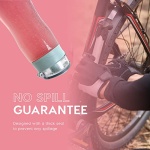 BPA Free Water Bottle | Clear Plastic Water Bottles | Sports Gym Bottle | 20-24 oz | sport water bottles | reusable water bottles | Smart Sports Bottle - Image 4