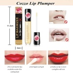 2 Pcs Lip Plumper Lip Gloss, Moisturizing Lips Plumper Vitamin E Plumping Lip Maximizer Serum Transparent Toot Lip Oil Lip Plumper Gloss, Natural Lip Plumper - Image 2