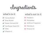 Mommy's Bliss Belly Lotion: For Hydrated, Resilient, & Elastic Skin During Pregnancy, Reduce Stretch Mark Appearance with Cocoa Butter Bohemian Rose Scent, 8 Fl Oz - Image 3