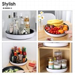 LAMY Lazy Susan Organizer Kitchen Gadgets, 10 Inch Small Lazy Susan Turntable, Spice Rack Organizer for Cabinet Kitchen Organization and Storage - Image 5