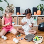 ABenkle Small Woven Basket, Mini Cotton Rope Storage Basket, Tiny White Basket, Shelf Basket, Oval Decorative Toy Dog Cat Basket for Nursery, Kids Room, Empty Gift Basket Baby Basket, 10" x 6" x 4" XS - Image 3