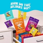 SkinnyDipped Dark Chocolate Peanut Butter Almonds, Healthy Snack, Plant Protein, Gluten Free, 0.46 oz Mini Bags, Pack of 24 - Image 2