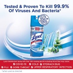 Lysol Disinfectant Spray, Sanitizing and Antibacterial Spray, For Disinfecting and Deodorizing, Spring Waterfall, 12.5 Fl Oz, (Packaging May Vary) - Image 6