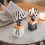 Reed Diffuser Set, Rose & Violet Scented, Modern and Classic Fragrance, 10 Scent Diffuser Sticks, 6.1 oz /180ml ,Home Decor Bedroom Living Room Bathroom Office - Image 3