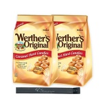 Werthers Original Hard Caramel Candy 30oz (2pk) Individually Wrapped w/CC Sweets & Snacks Bag Clip