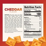 Pure Protein Cheesy Crackers, Cheddar, High Protein Snack, 12G Protein, 1.34 oz, 12 Count - Image 6