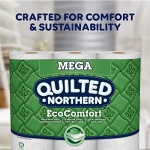 Quilted Northern Eco Comfort Toilet Paper, Mega Rolls, 6 Count of 308 Sheets Per Roll - Image 5