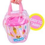 Bennol Beach Sand Toys for Kids Toddlers, Ice Cream Theme Kids Beach Sand Toys Set with Bucket Pail and Bag, Sand Castle Travel Beach Sandbox Toys Kit for Kids Toddlers Girls Boys Ages 3-10 - Image 4