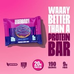 Legendary Foods High Protein Snack Wild Berry Sweet Roll | 20 Gr Pure Protein Bar Alternative | Low Carb Food | Low Sugar and Gluten Free Keto Breakfast Snacks | Healthy Wild Berry Flavored Rolls (10-pack) - Image 4