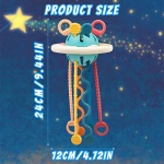 Baby Toys 6 to 12-18 Months,Montessori Toys for 1 Year Old,Sensory Toys for Toddlers,Pull String Activity Motor Skills for Travel,Infants Toys for 1 Year Old,for Babies Girls Boys Gifts - Image 4