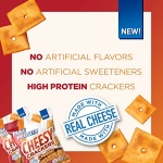 Pure Protein Cheesy Crackers, Cheddar, High Protein Snack, 12G Protein, 1.34 oz, 12 Count - Image 4