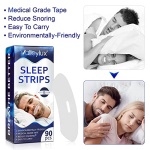 Mouth Tape, Sleep Strip Mouth Tape 90 Count (85mm X 23mm), Mouth Tape for Sleeping, Advanced Gentle Anti Snoring Devices for Less Mouth Breathing, Improve Sleep Quality & Instant Snoring Relief(1 PC) - Image 6