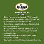 Difeel Premium Natural Hair Oil - Vitamin E Oil 2.5 ounce - Image 6