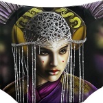 US Art Supply White Opaque Acrylic Airbrush Paint 8 oz.- Ready to Spray and Also Great Acrylic for Pouring Art - Image 2