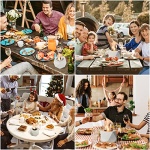 Table Top Fire Pit Bowl - Concrete Tabletop Fireplace Indoor Outdoor Decor Portable Rubbing Alcohol Burner Smores Maker for Patio Balcony with Extinguisher - Image 6