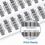 Methdic Address Labels 1" x 2-5/8" 900 Labels Sticker Paper for Laser/Ink Jet Printer Mailing Labels 8.5"×11" White 30 per Sheet - Image 2