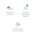 Angelcare Baby Bath Support (Gray) | Ideal for Babies Less Than 6 Months Old - Image 6