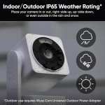 WYZE Cam Pan v4, 4K Smart Security Camera, AI Indoor/Outdoor Cameras for Home Security, Baby & Pet, Color Night Vision, 360° Pan/Tilt/8 x Digital Zoom, 2.4G & 5G, Works with Alexa & Google Assistant - Image 6