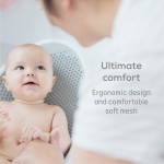 Angelcare Baby Bath Support (Gray) | Ideal for Babies Less Than 6 Months Old - Image 5