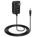 15W Power Adapter Replacement for Echo Pop, Dot 5th Gen, Dot 4th Gen, Dot 3rd Gen, Kids Edition, TV Cube Smart Speakers - Black Charger Cord Plug Long Cable, 5ft