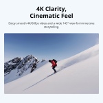 DJI Osmo Nano Standard Combo (128GB) - Small 4K/60fps Vlogging Camera with a 1/1.3″ Sensor, 143° Wide FOV Video, 200-Min Recording, Swift Content Transfer, Magnetic POV Cam 4K for Sports, Vlog - Image 7