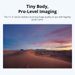 DJI Osmo Nano Standard Combo (128GB) - Small 4K/60fps Vlogging Camera with a 1/1.3″ Sensor, 143° Wide FOV Video, 200-Min Recording, Swift Content Transfer, Magnetic POV Cam 4K for Sports, Vlog - Image 8