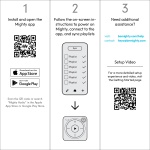 Mighty 3 Spotify & Amazon Music Player (2026 Edition) – Portable, Screen-Free, Works Offline – Compatible with Bluetooth & Wired Headphones – Stores 1,000+ Songs – No Phone Required (Blue) - Image 2