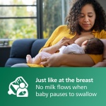 Philips Avent Natural Glass Baby Bottles with Natural Response Nipples (Slow Flow, Flow 2), 4oz, 4-Pack, SCY910/04 - Image 6