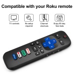 (Pack of 2) Replacement Remote Control Only for Roku TV, Compatible for TCL Roku/Hisense Roku/Onn Roku/Sharp Roku/Element Roku/Westinghouse Roku/Philips Roku Smart TVs (Not for Roku Stick and Box) - Image 6