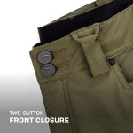 TRUEWERK Men's Work Pants - T2 WerkPant Technical Workwear, 34W x 32L, Deep Grey - Image 3