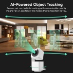 WYZE Cam Pan v4, 4K Smart Security Camera, AI Indoor/Outdoor Cameras for Home Security, Baby & Pet, Color Night Vision, 360° Pan/Tilt/8 x Digital Zoom, 2.4G & 5G, Works with Alexa & Google Assistant - Image 11