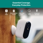 Arlo Essential Security Camera 2K (3rd Gen, 2025 Release) - Wireless Outdoor Camera, Battery Power, Person Recognition, Package Detection, Animated Preview, 1-Month Trial of Secure Plan, 3 Cam, White - Image 4