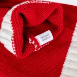 Diffy Homy Santa Hat Christmas Hat Xmas Adult Women Men Washable Fade-restant Knitted Soft Warm Long for Christmas New Year Festive Holiday Party Outdoor Winter Red - Image 2