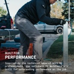 TRUEWERK Men's Work Pants - T2 WerkPant Technical Workwear, 34W x 32L, Deep Grey - Image 8