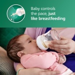 Philips Avent Natural Glass Baby Bottles with Natural Response Nipples (Slow Flow, Flow 2), 4oz, 4-Pack, SCY910/04 - Image 9